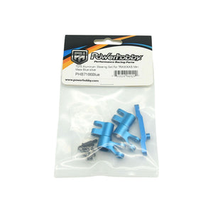 Powerhobby 7075 Aluminum Steering / Bellcrank Blue FOR Traxxas Mini Maxx