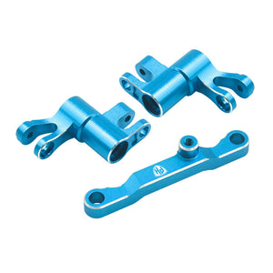Powerhobby 7075 Aluminum Steering / Bellcrank Blue FOR Traxxas Mini Maxx