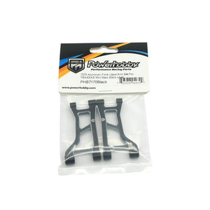 Powerhobby 7075 Aluminum Front Upper Arms Black For Traxxas Mini Maxx