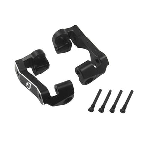 Powerhobby 7075 Aluminum Front C Hub / Knuckle Arms Black FOR Traxxas Mini Maxx
