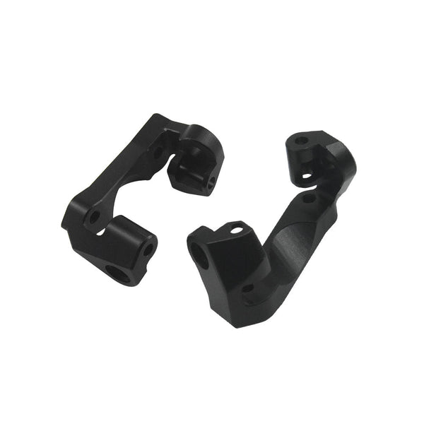 Powerhobby 7075 Aluminum Front C Hub / Knuckle Arms Black FOR Traxxas Mini Maxx