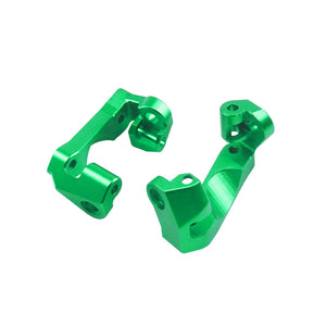 Powerhobby 7075 Aluminum Front C Hub / Knuckle Arms Green FOR Traxxas Mini Maxx