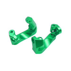 Powerhobby 7075 Aluminum Front C Hub / Knuckle Arms Green FOR Traxxas Mini Maxx