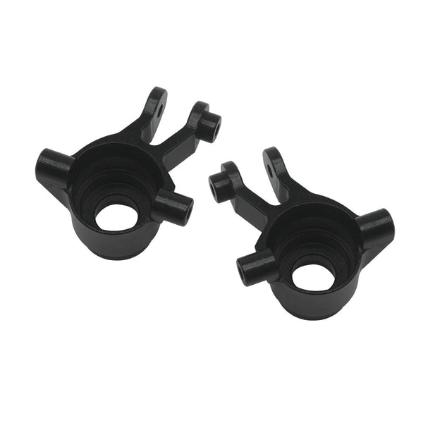 Powerhobby 7075 Aluminum Front Hub / Knuckle Arms Black FOR Traxxas Mini Maxx