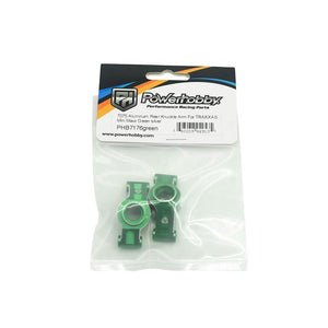 Powerhobby 7075 Aluminum Rear Hub Knuckle Arms Green FOR Traxxas Mini Maxx