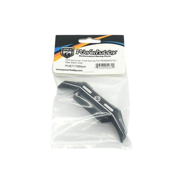 Powerhobby 7075 Aluminum Front Bumper Black For Traxxas Mini Maxx