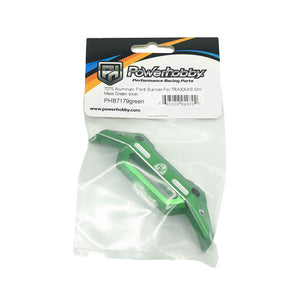 Powerhobby 7075 Aluminum Front Bumper Green For Traxxas Mini Maxx