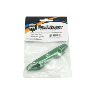 Powerhobby 7075 Aluminum Rear Bumper Green FOR Traxxas Mini Maxx