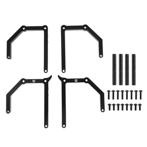 Powerhobby Aluminum Front + Rear Servo Mount Tamiya Clod Buster 4X4X4