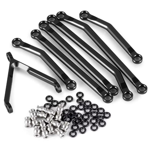 Powerhobby Aluminum Suspension Links Black Axial SCX24 GX470