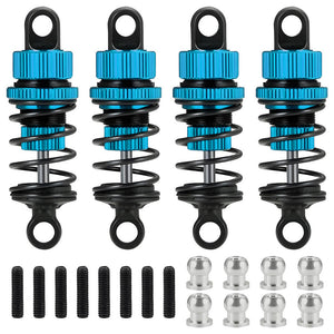 Powerhobby Aluminum 50MM Shocks Blue (4) 1/10 Touring Car