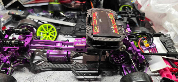 Powerhobby Carbon Fiber Adjustable Battery Tray MST RMX / FXX / FRX Yokomo