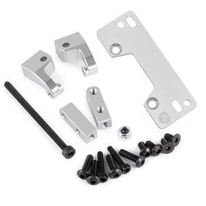 Powerhobby Aluminum Servo Mount Bracket Silver Axial SCX10