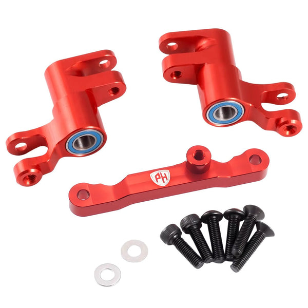 Powerhobby Aluminum Steering / Bellcrank Red FOR Traxxas Mini Maxx