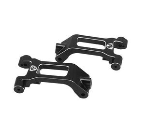 Powerhobby 7075 Aluminum Front Caster Blocks Arm Black FOR Traxxas Funco