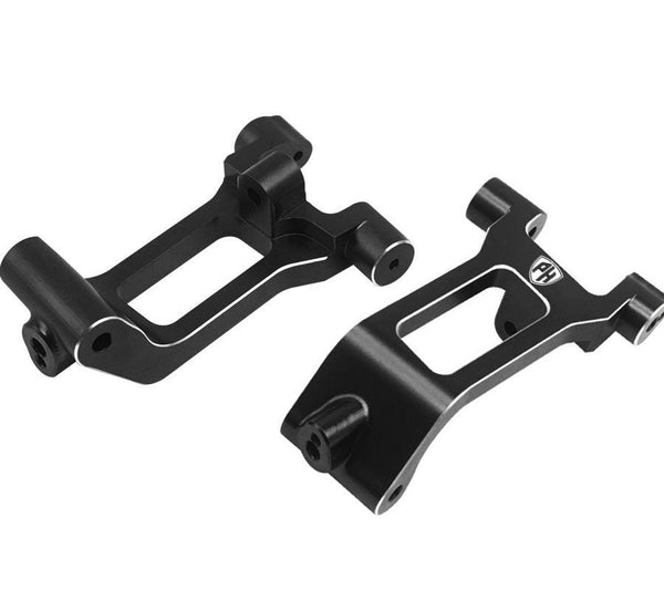 Powerhobby 7075 Aluminum Front Caster Blocks Arm Black FOR Traxxas Funco
