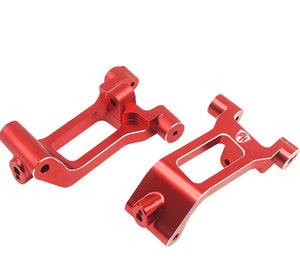 Powerhobby 7075 Aluminum Front Caster Blocks Arm Red FOR Traxxas Funco