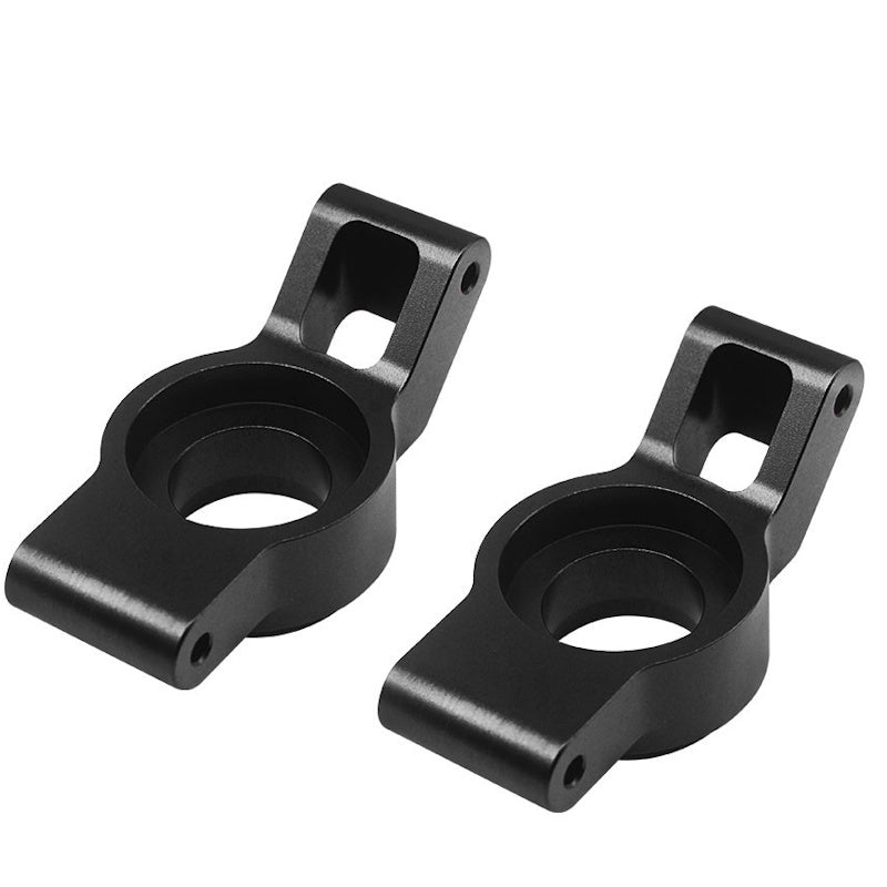 Powerhobby 7075 Aluminum Rear Stub Axle Carriers Black FOR Traxxas Funco