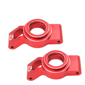 Powerhobby 7075 Aluminum Rear Stub Axle Carriers Red FOR Traxxas Funco
