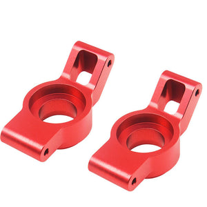 Powerhobby 7075 Aluminum Rear Stub Axle Carriers Red FOR Traxxas Funco