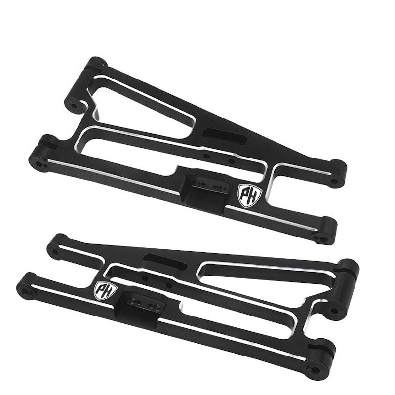 Powerhobby 7075 Aluminum Front Lowe Arm Set Black For Traxxas Funco
