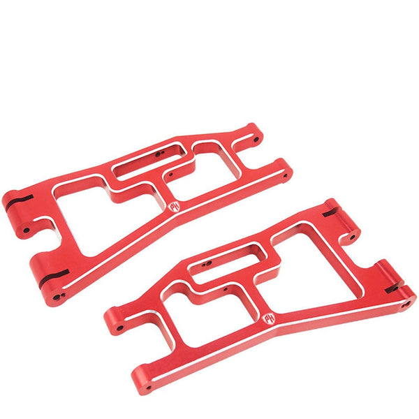 Powerhobby 7075 Aluminum Rear Lower Arms RED FOR Traxxas Funco