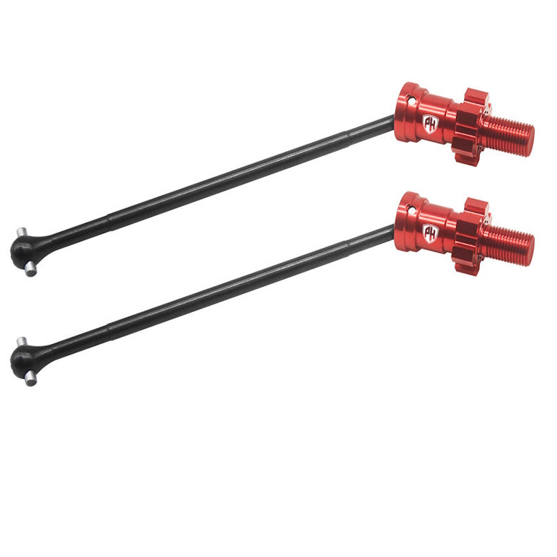 Powerhobby Metal Shaft Set +8mm RED For Traxxas Funco