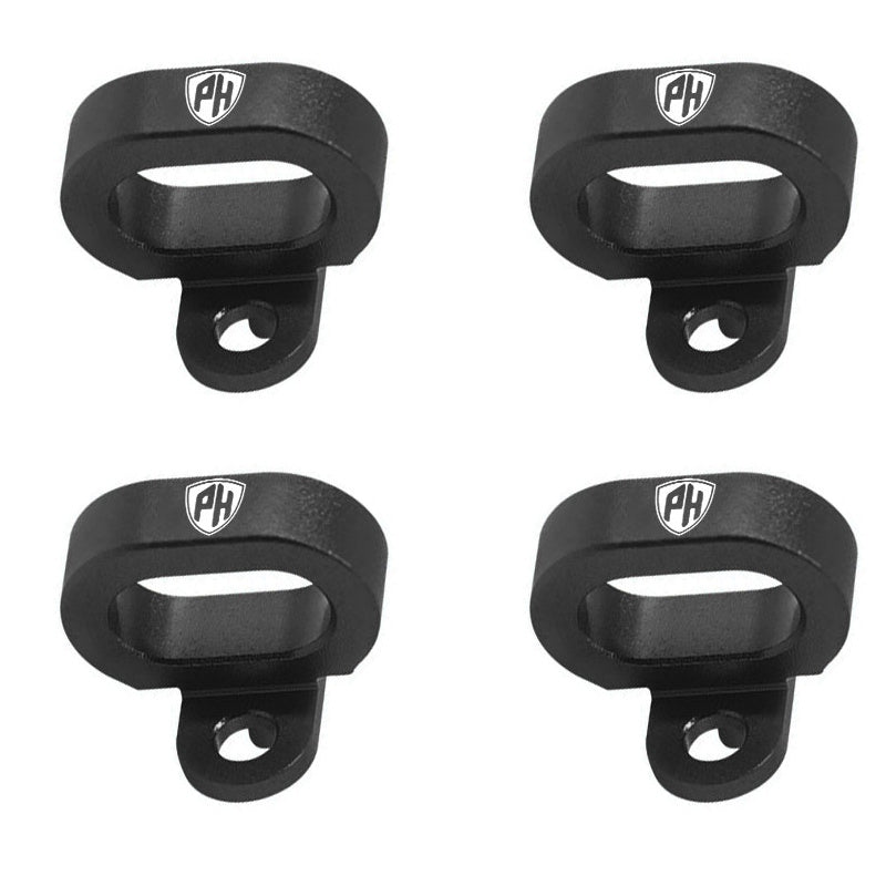 Powerhobby 7075 Aluminum Wire Mount Black FOR Traxxas Funco