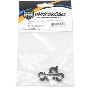 Powerhobby 7075 Aluminum Wire Mount Black FOR Traxxas Funco