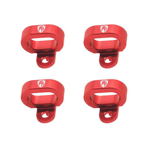 Powerhobby 7075 Aluminum Wire Mount RED FOR Traxxas Funco