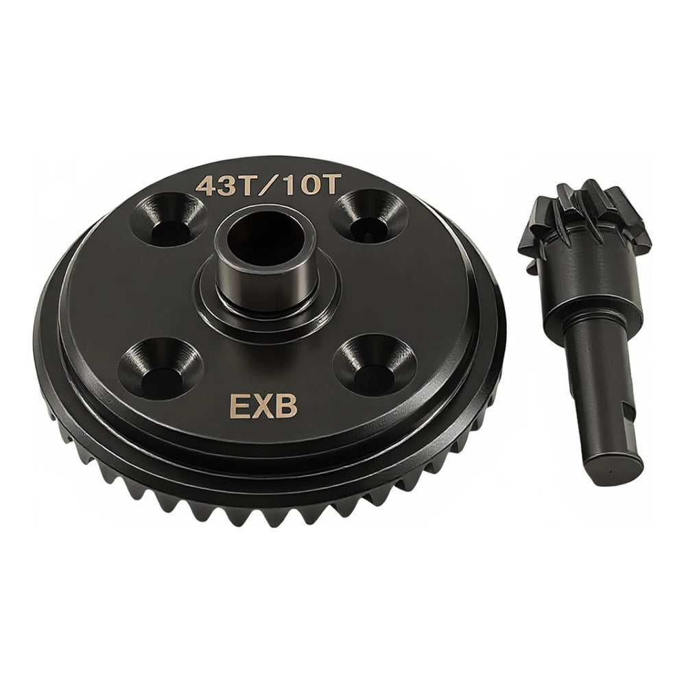 Powerhobby Hardened Steel 43T Main Diff Gear & 10T Input Gear Set Arrma 6S