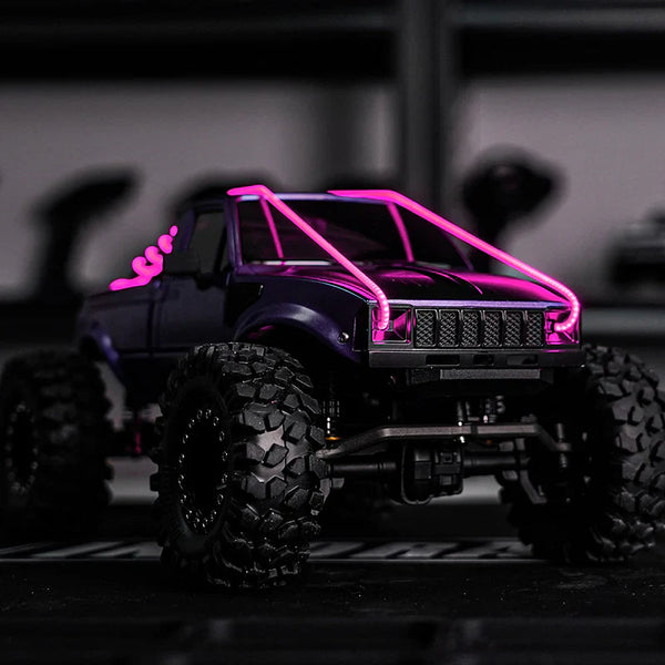 Powerhobby Flexible Cuttable LED Strip Lights 1/24 1/28 SCX24 ( Purple )