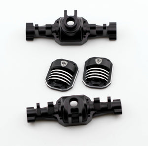 Powerhobby Front & Rear Axle Set Black HPI Venture18