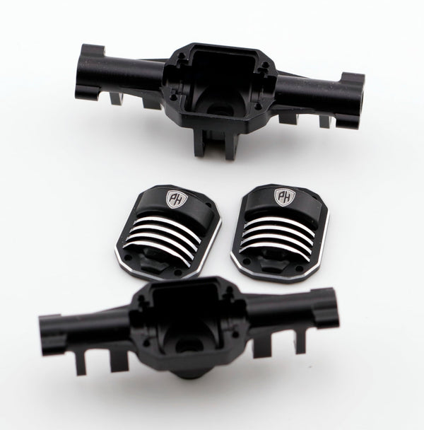 Powerhobby Front & Rear Axle Set Black HPI Venture18