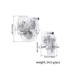Powerhobby Complete Transmission with Acrylic Housing FOR Traxxas TRX-4M