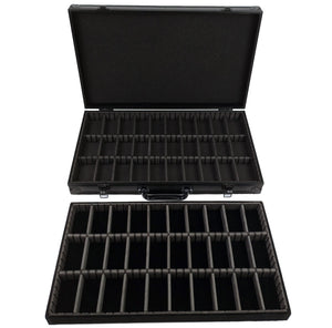 HO Slot Car Aluminum Carrying Case For AFX Auto World Tyco Aurora Fits 60 cars