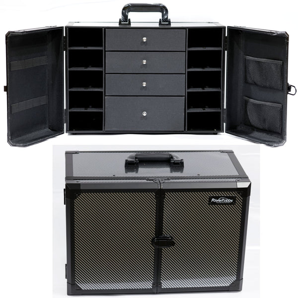 PowerHobby 1/24 Slot Car Pit Box Case for Carrera BRM H&R Racing Pitbox