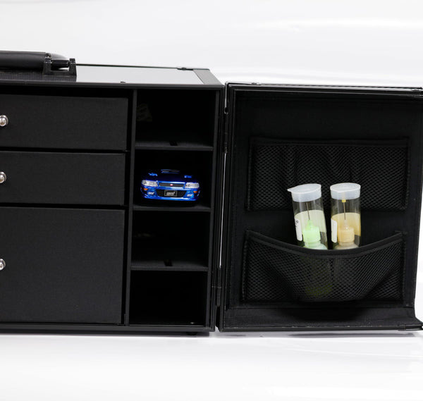 PowerHobby Kyosho Mini-Z 1/28 Car Pit Box Aluminum Case PitBox Accessories