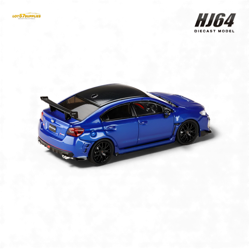 (Pre-Order) Hobby Japan Subaru S208 WR Blue Pearl 1:64