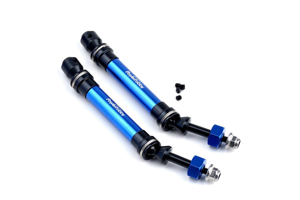 Powerhobby FOR Traxxas Slash 2WD Rear Steel Driveshaft / CVD HD Blue