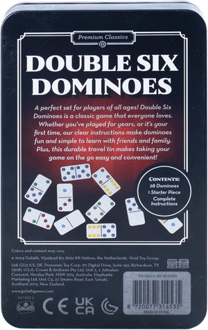 Little Shop of Magic Pressman Premium Classics: Double Six Dominoes — Board Game