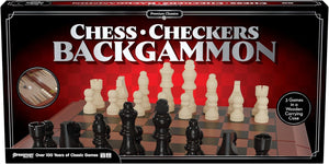 Little Shop of Magic Pressman Premium Classics: Chess, Checkers, Backgammon — Board Game