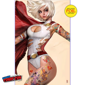 [FOIL] POWER GIRL #1 NATHAN SZERDY (616) EXCLUSIVE FOIL NYCC VIRGIN VAR (10/25/2023)