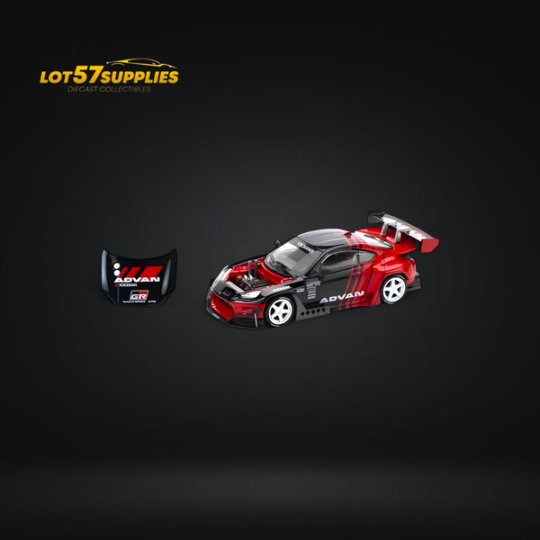 (Pre-Order) PopRace PANDEM GR86 - ADVAN 1:64