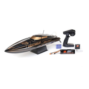 PowerHobby Pro Boat 08041V2T1 Heatwave Recoil 2 V2 26 Self-Righting brushless RTR Blk/Gold