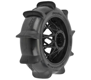 Pro-Line PRO1023810 1/4 Roost MX Sand/Snow Paddle Rear Tire MTD (1): PROMOTO-MX