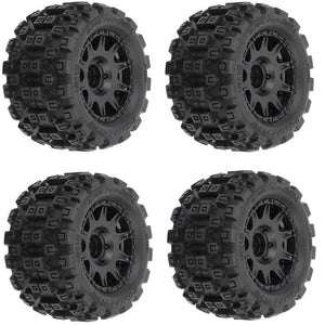 PowerHobby Pro-Line 1/18 Badlands MX 1.85" Mounted Tires (4) Arrma Granite / Typhon Grom