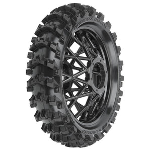 Pro-Line 1/4 Dunlop Geomax MX14 V2 Bead CR4 Rear Mounted Tires Losi Promoto MX