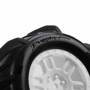 Pro-Line 1/16 Dumont Paddle Tires White 12mm ARRMA Mini Kraton
