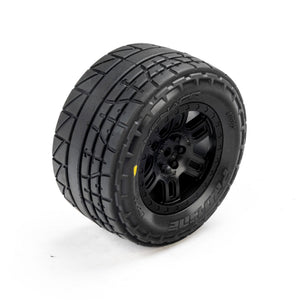 Pro-Line Mounted Menace Street Tires 12mm Mini Kraton (2) PRO1034510